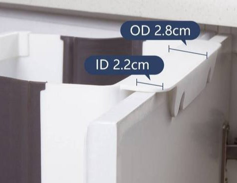 Lisslune | Practical Wall-Mounted Waste Bin - CleanFold