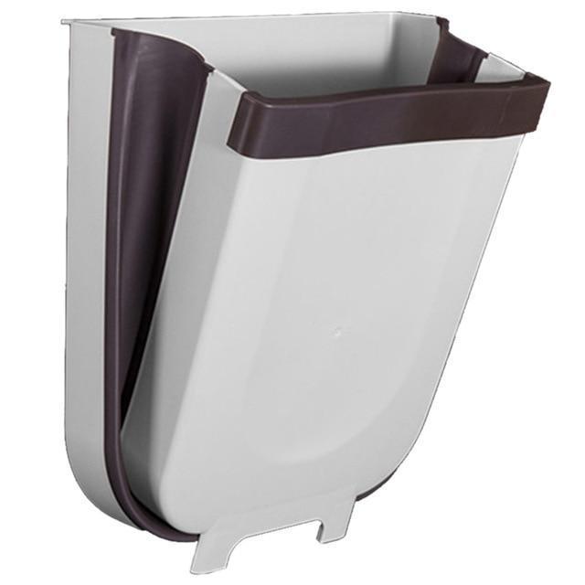 Lisslune | Practical Wall-Mounted Waste Bin - CleanFold