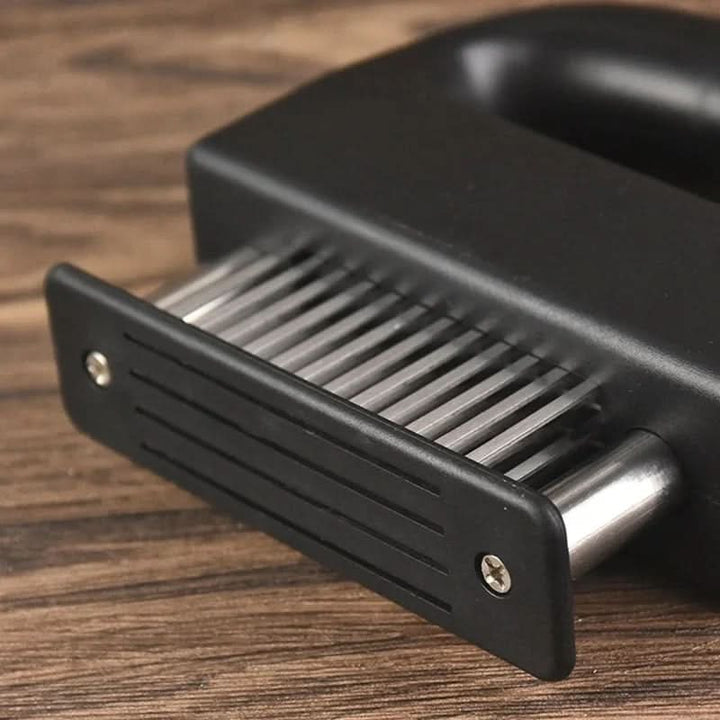 Lisslune | Meat Tenderizer with 48 Stainless Steel Blades – Easy & Safe Use