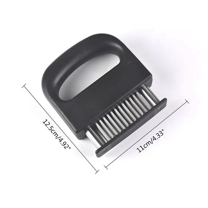 Lisslune | Meat Tenderizer with 48 Stainless Steel Blades – Easy & Safe Use