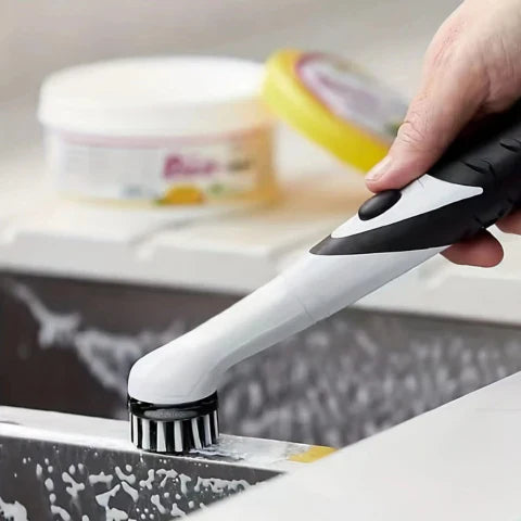 Lisslune | Sonic Cleaning Brush | Versatile, Dual Scrubbing Modes & Effortless Grime Removal for Homeowners