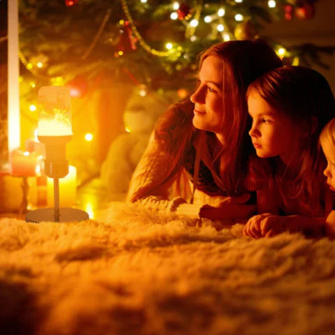 Lisslune | Flickering Flame LED Bulb | Energy-Efficient, Safe & Ideal for Cozy Home Ambiance