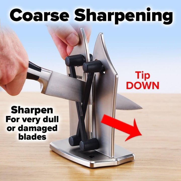 Lisslune | Precision Knife Sharpener - Effortless Razor-Sharp Blades for All Knives