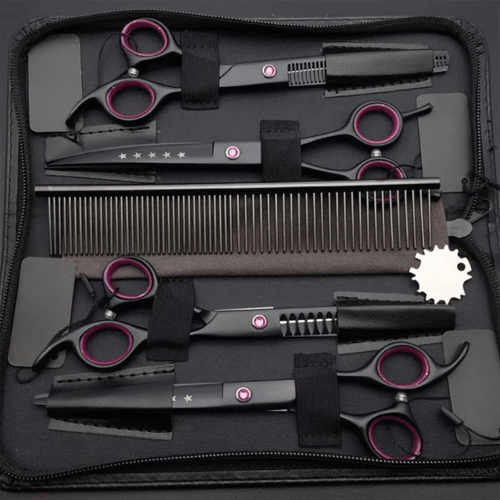 Lisslune | SNIPPAW – Professional Pet Grooming Scissors Set for Safe & Precise Fur Care