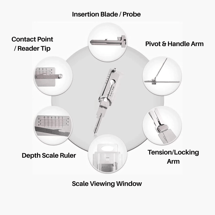 Lisslune | PRECISIONPRO – Professional Key Decoder Tool for Accurate Replication