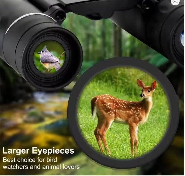 Lisslune | Premium 40×22 HD Binoculars | Waterproof, Compact & Ideal for Bird Watching, Hiking & Stargazing