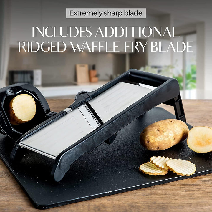 Lisslune | Premium food slicer with cut-resistant gloves