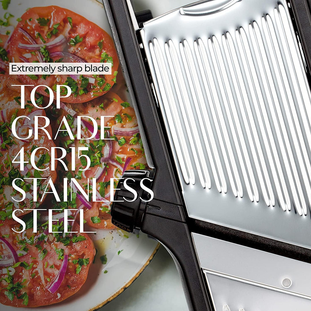 Lisslune | Premium food slicer with cut-resistant gloves