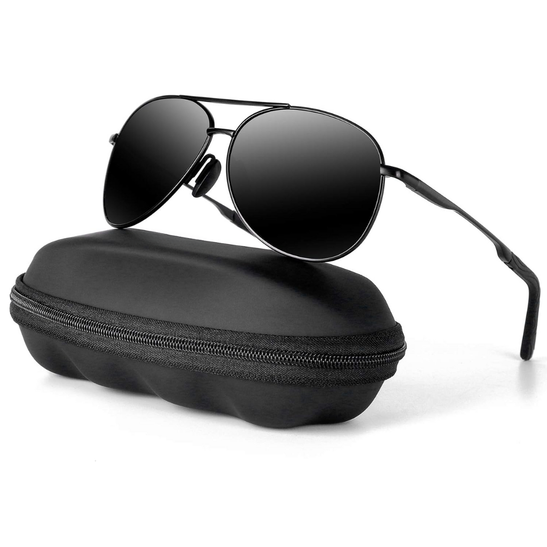 Lisslune | Joey Polarized Aviator Sunglasses with UV400 Protection