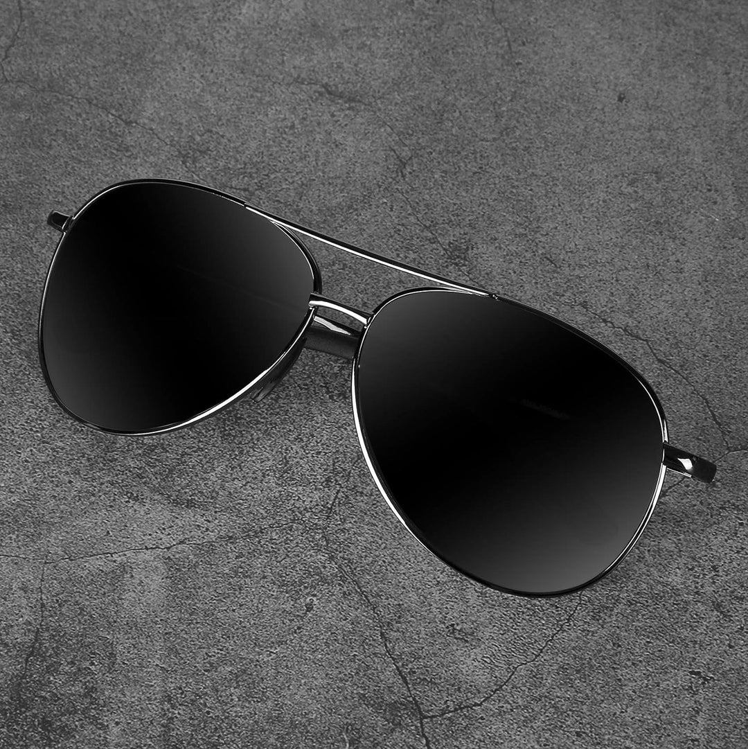 Lisslune | Joey Polarized Aviator Sunglasses with UV400 Protection