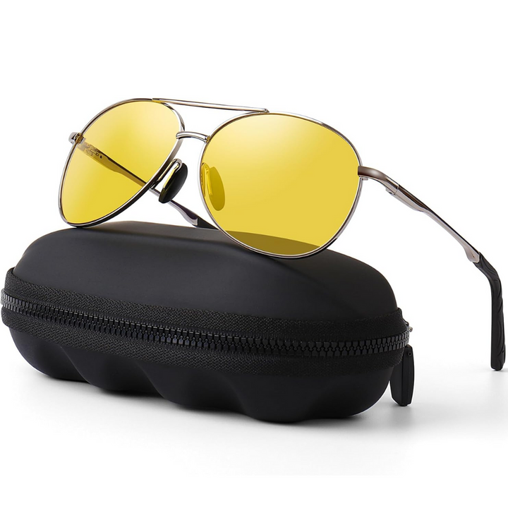 Lisslune | Joey Polarized Aviator Sunglasses with UV400 Protection
