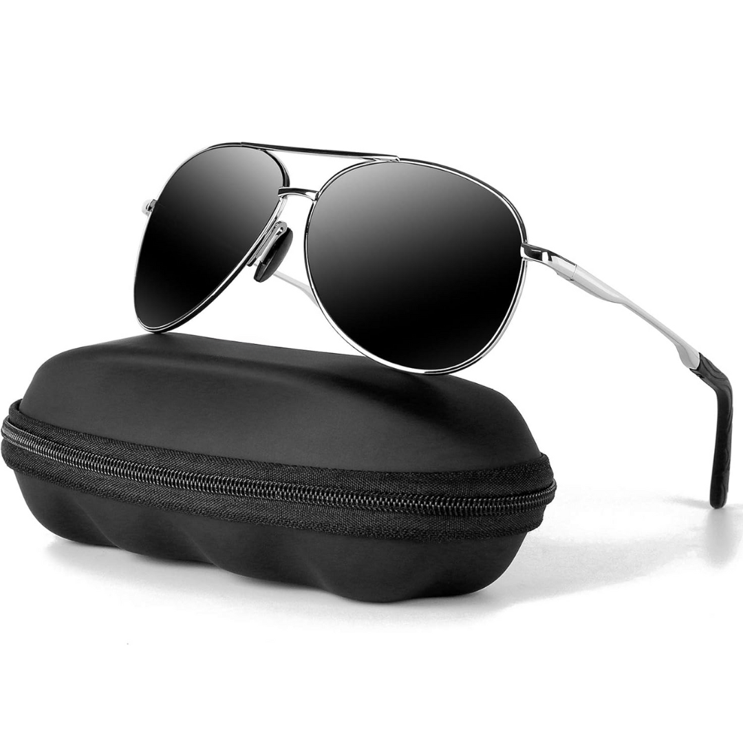 Lisslune | Joey Polarized Aviator Sunglasses with UV400 Protection