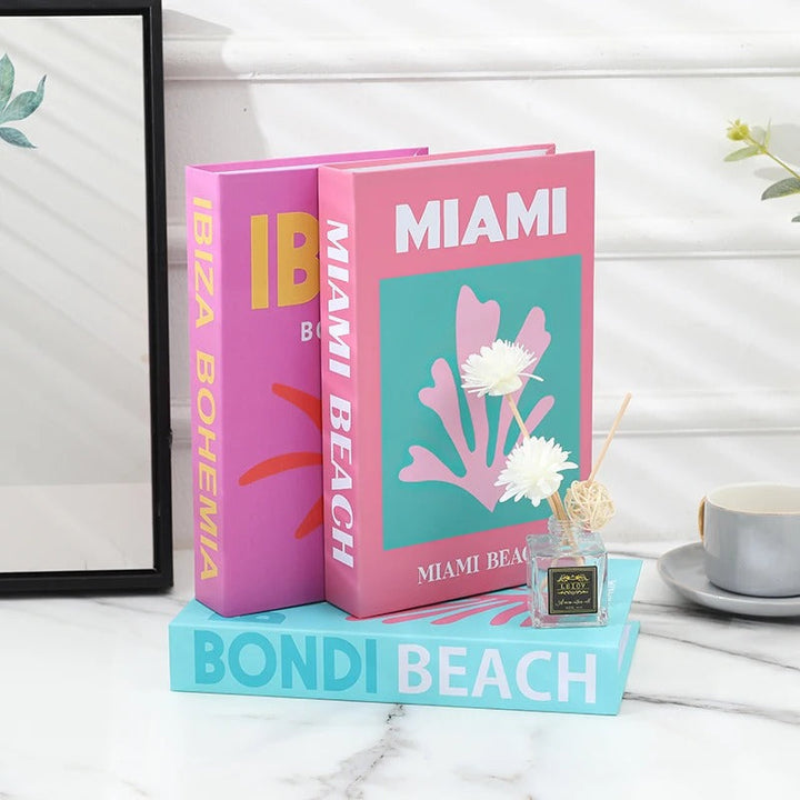 Rynx | Preppy Cities Artificial Book Storage Box