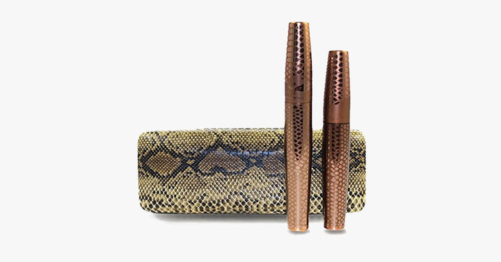 Lisslune | Waterproof Mascara with Snake Print Box - Bring Your Lashes to Luxurious Lengths