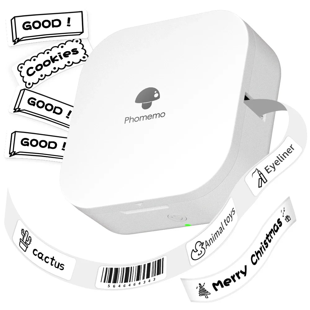 Lisslune | PRINTIFY – Wireless Thermal Label Maker with Bluetooth & Portable Ink-Free Printing
