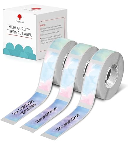 Lisslune | PRINTIFY – Wireless Thermal Label Maker with Bluetooth & Portable Ink-Free Printing