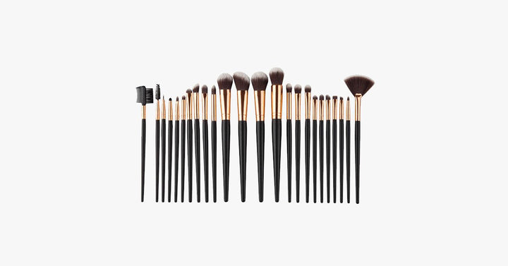 Lisslune | 24-piece Pro Black Brush Set