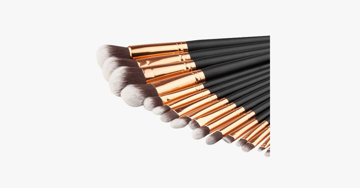 Lisslune | 24-piece Pro Black Brush Set
