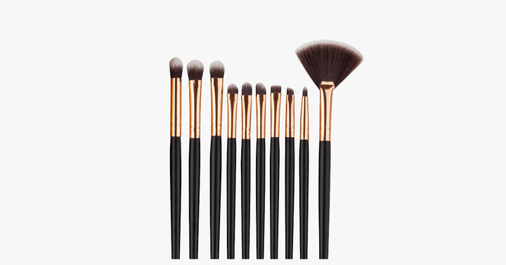 Lisslune | 24-piece Pro Black Brush Set