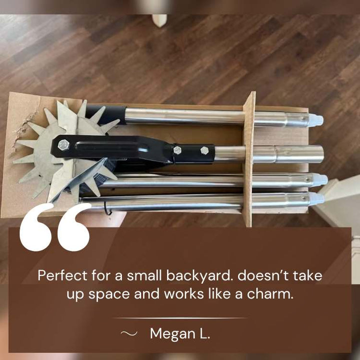 Lisslune | Lawn Edger | Adjustable Length, Ergonomic Design & Ideal for Homeowners and Garden Enthusiasts