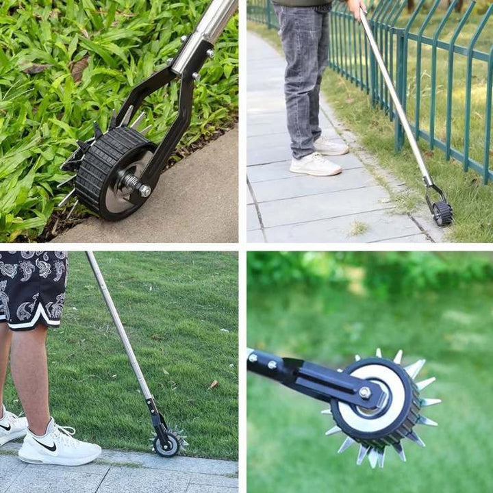 Lisslune | Lawn Edger | Adjustable Length, Ergonomic Design & Ideal for Homeowners and Garden Enthusiasts