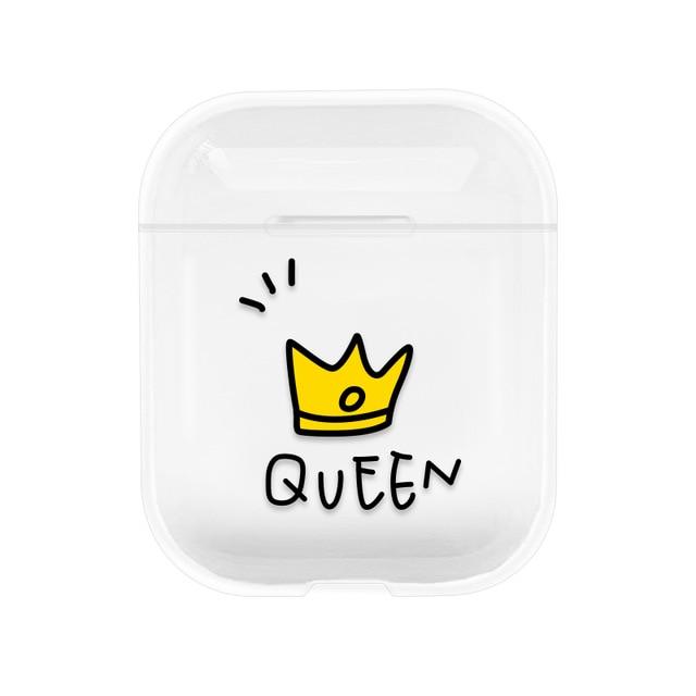 Lisslune | Transparent Airpods Headphones Cartoon Case