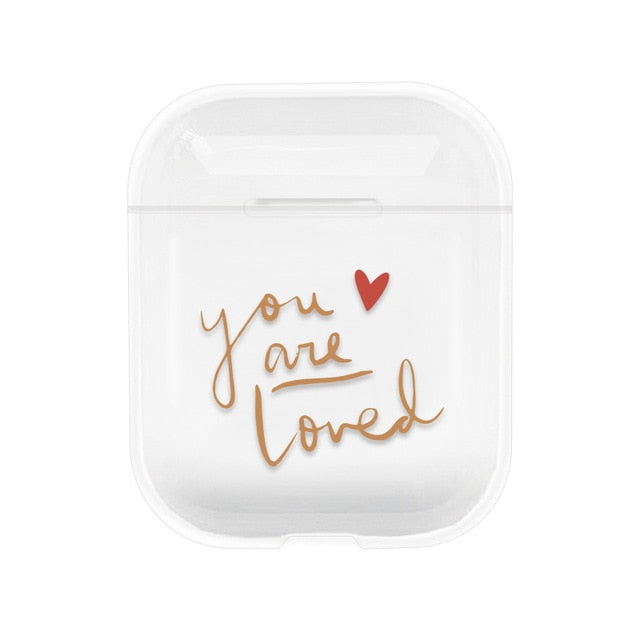 Lisslune | Transparent Airpods Headphones Cartoon Case