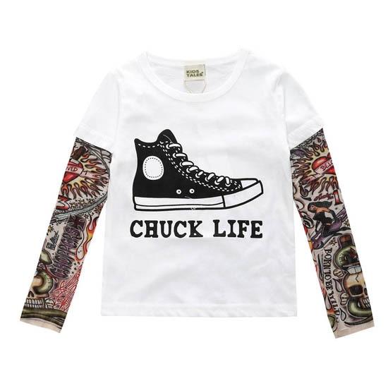 Lisslune | Kids Tattoo Sleeve T-Shirt