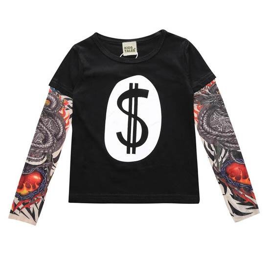 Lisslune | Kids Tattoo Sleeve T-Shirt