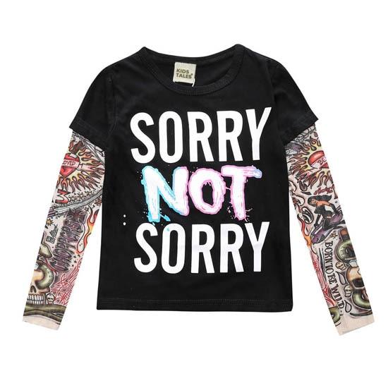 Lisslune | Kids Tattoo Sleeve T-Shirt