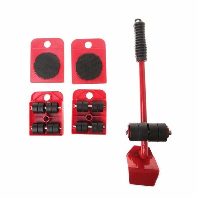 Lisslune | Furniture Lifter Tool Set (4 Supports + Lifting Tool)