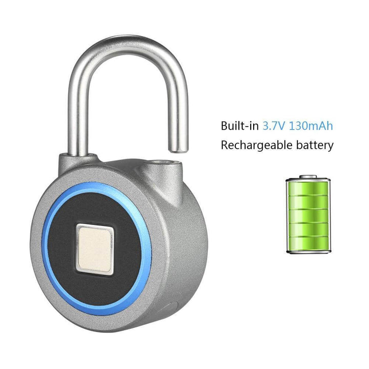 Lisslune | Smarter Theft Protection Fingerprint Keyless Padlock