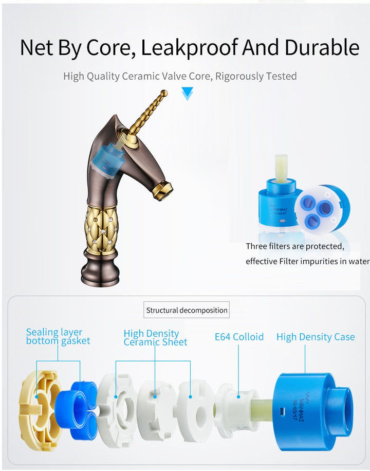 Lisslune | Unicorn Creative Single Faucet