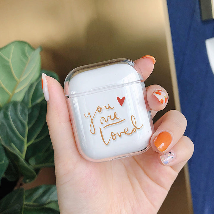 Lisslune | Transparent Airpods Headphones Cartoon Case