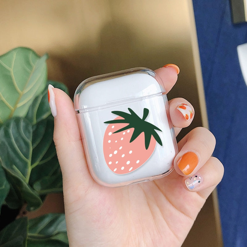 Lisslune | Transparent Airpods Headphones Cartoon Case