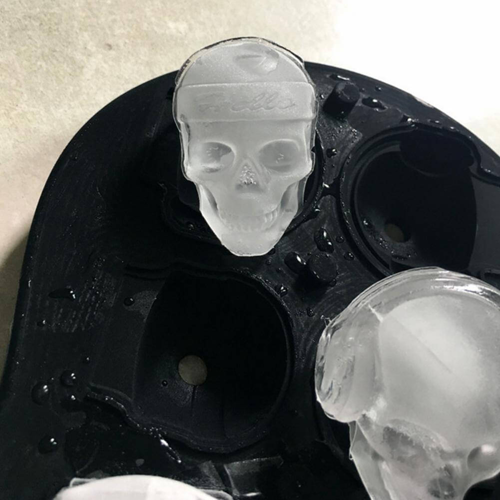 Lisslune | 3D Skull Large Ice Cube Tray
