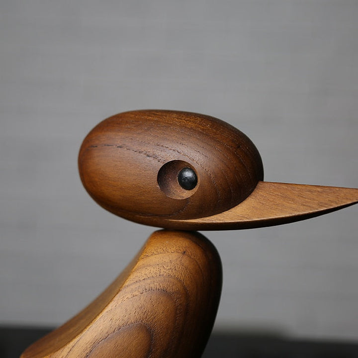 Lisslune | Wooden Classic Danish Puppet Duck Home Decor
