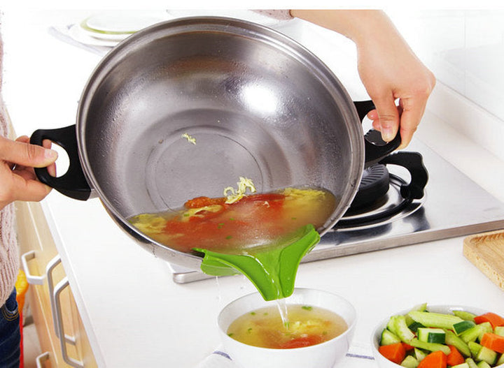 Lisslune | Pots and Pans Leak-proof Kitchen Funnel