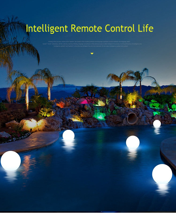 Lisslune | Waterproof LED Garden Ball Light RGB