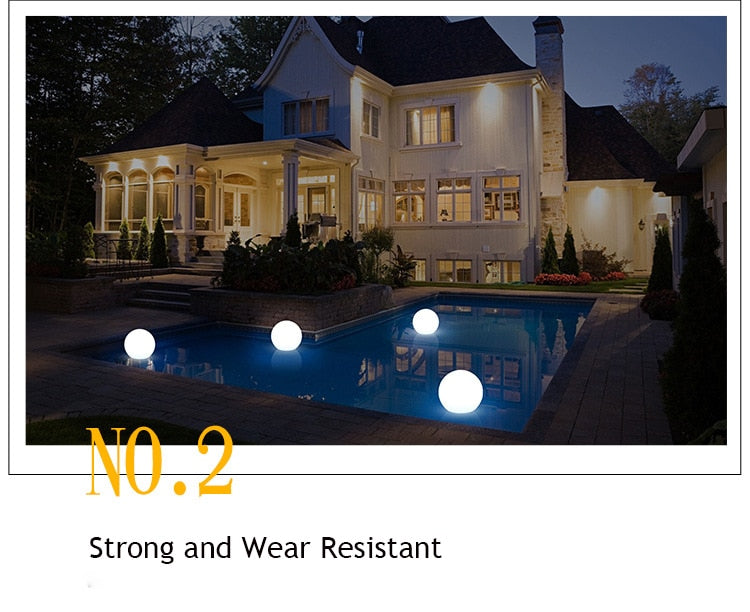 Lisslune | Waterproof LED Garden Ball Light RGB