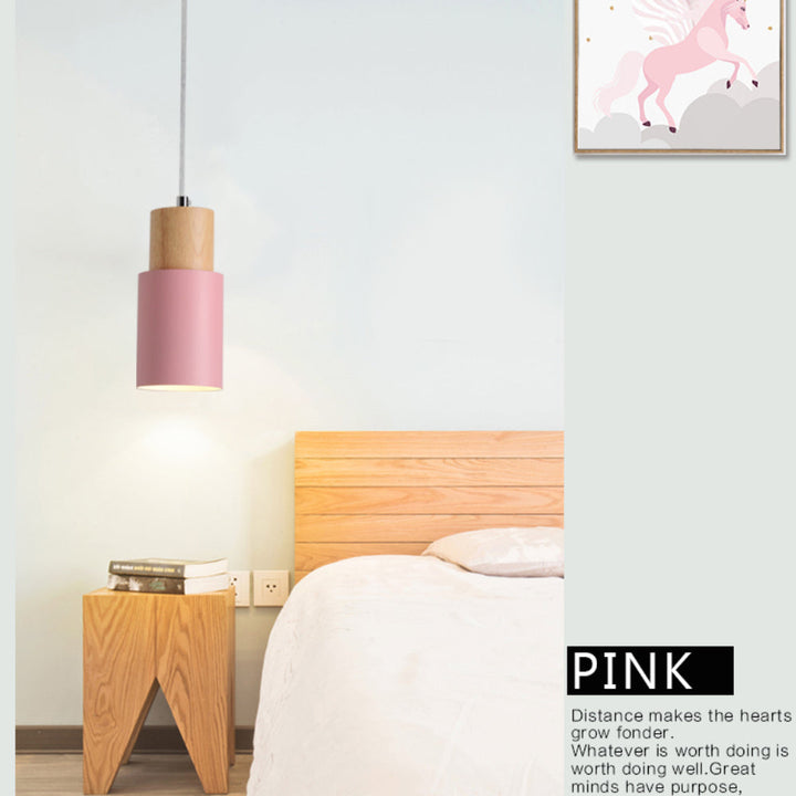 Lisslune | Designer Nordic Wood Base Pendant Lamp