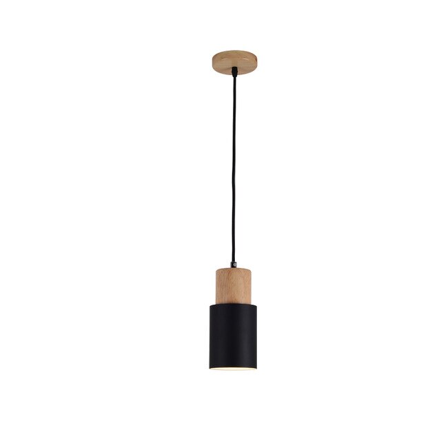 Lisslune | Designer Nordic Wood Base Pendant Lamp