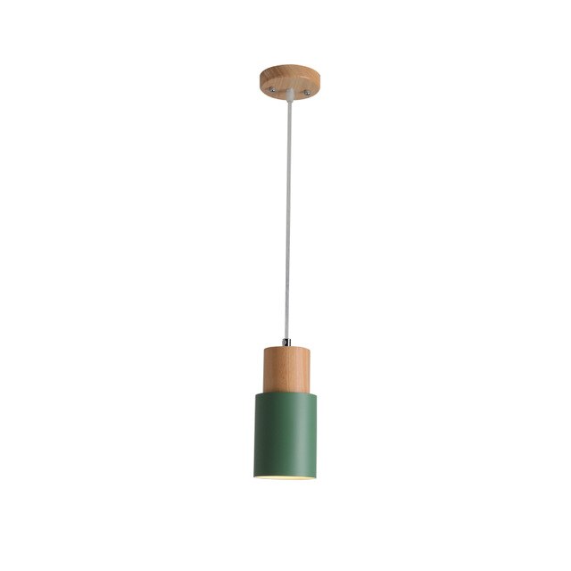 Lisslune | Designer Nordic Wood Base Pendant Lamp