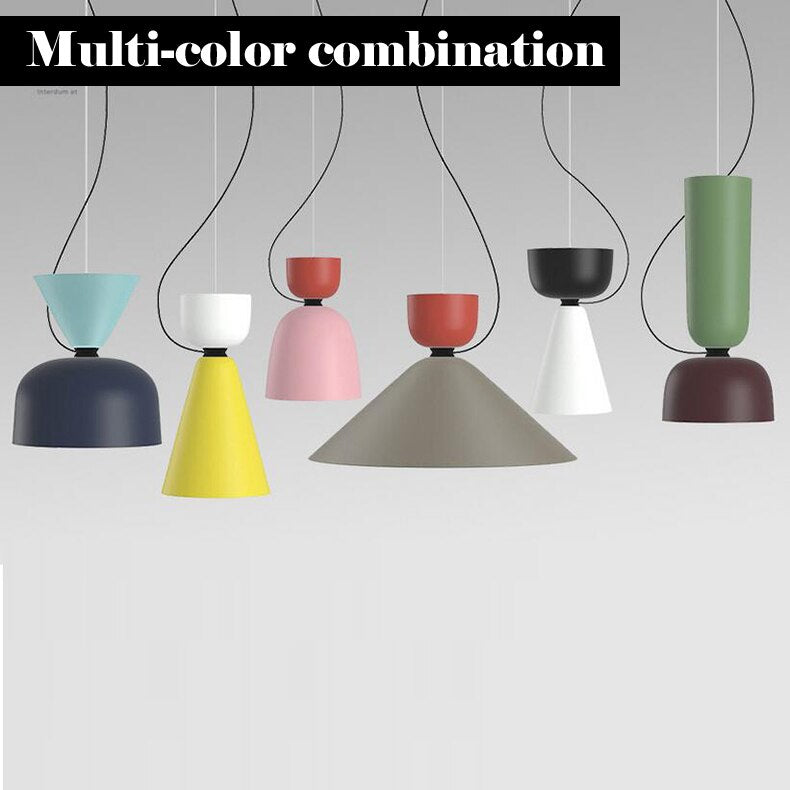 Lisslune | Nordic Modern Colorful Pendant Lamps