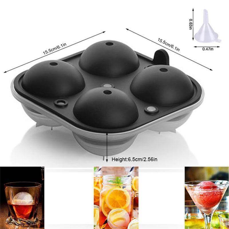 Lisslune | Large Size Ice Ball Cube Mold