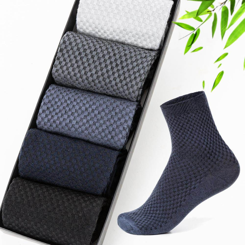 Lisslune | Bamboo Socks – 5-Pack – for Men – breathable and fresh
