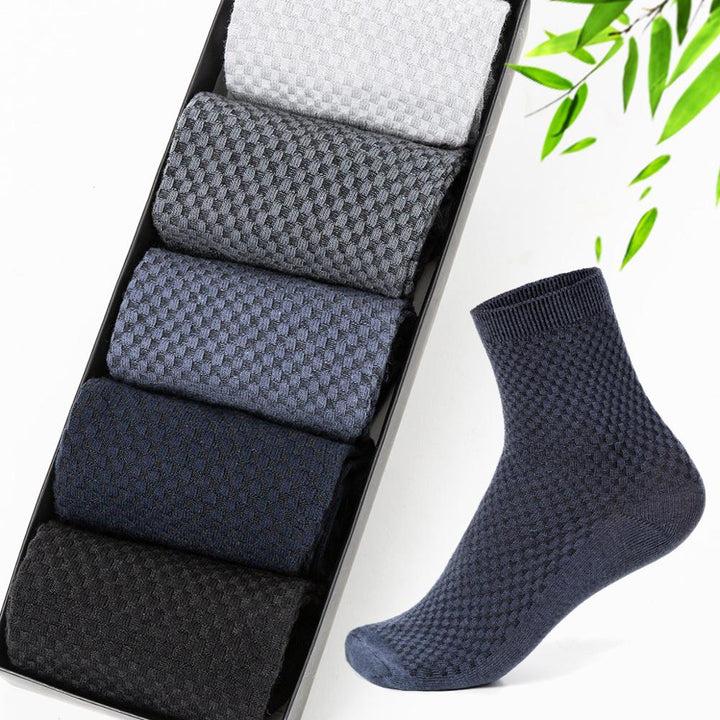 Lisslune | Bamboo Socks – 5-Pack – for Men – breathable and fresh