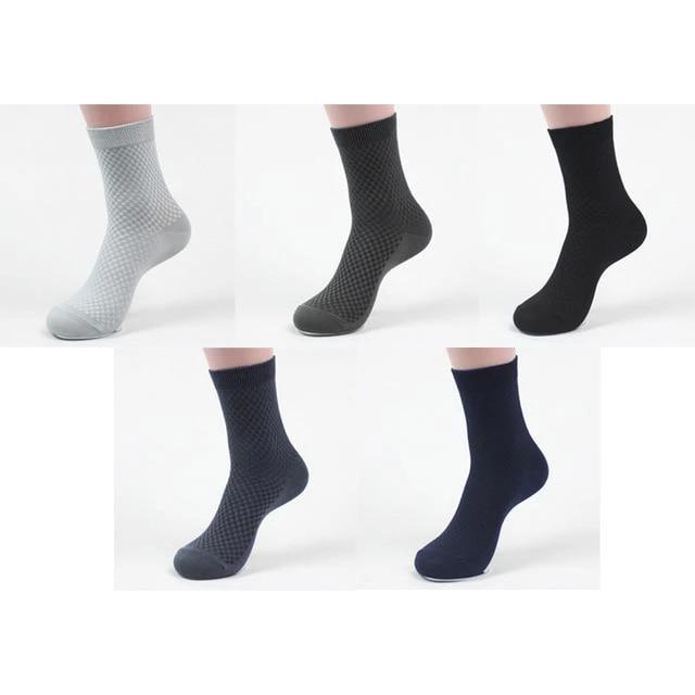 Lisslune | Bamboo Socks – 5-Pack – for Men – breathable and fresh
