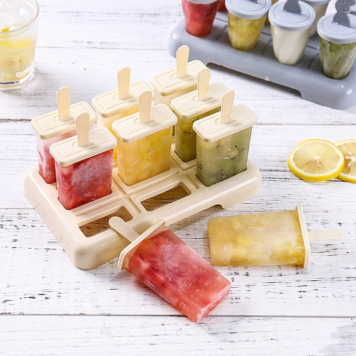 Lisslune | DIY Homemade Popsicle Ice Cream Molds