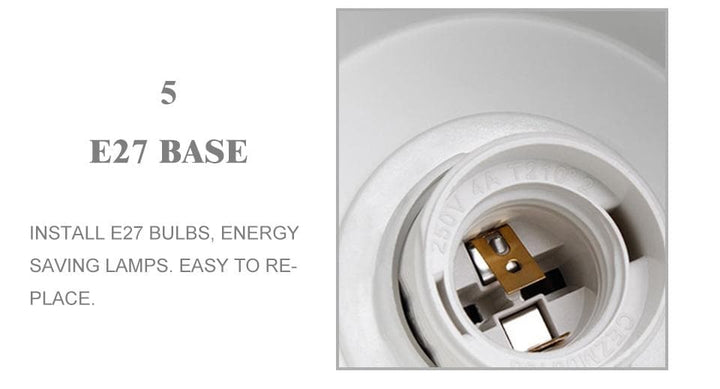 Lisslune | Rotatable Collin Wall Light with Pull Chain Switch